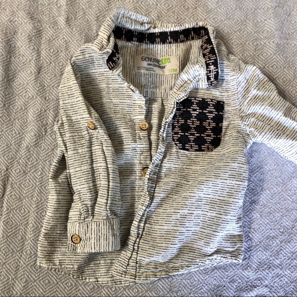 💥4 for $20💥 Tribal Button Up • 12 months